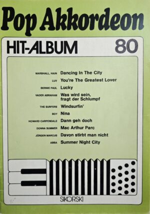 Pop Akkordeon Hit Album 80