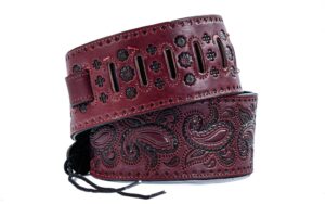 Levy's Leather Guitar Strap Paisley 77cm Breed