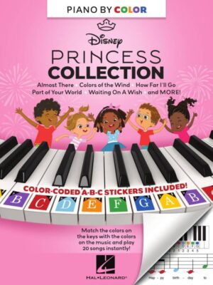 Piano by Color - Disney Princess Collection Speel op Kleur