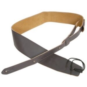 Leather/Suede Gitaar of Basriem 73mm Breed