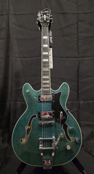 Hagstrom Tremar Viking Deluxe Seafoam Semi-Hollowbody Elektrische Gitaar