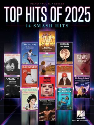 Top Hits of 2025 – 14 Smash Hits (Piano/Vocal/Guitar)