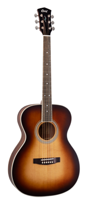 Cort Pure-O LBS Volledig Massieve OM Elektro Akoestische Gitaar