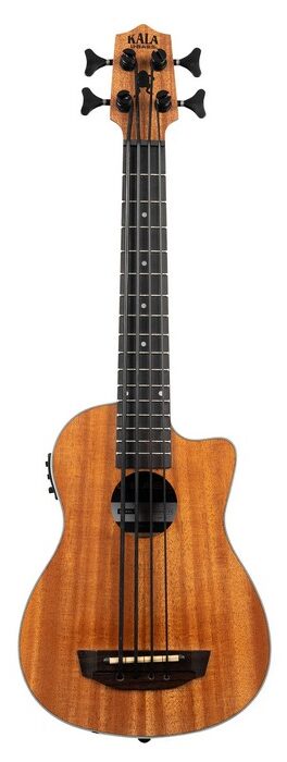 Kala Scout U-Bass Mahonie Mini Ukelele Basgitaar Incl. Gigbag