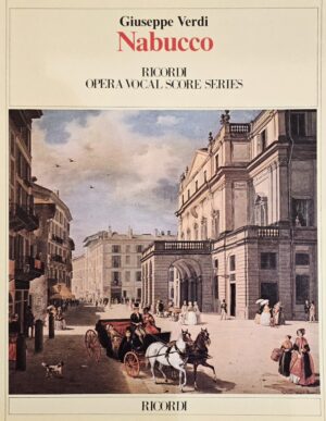 Nabucco Vocal Score (it.) - Giuseppe Verdi klavieruittreksel