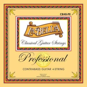 CB40-PE Classical 4-String Contrabasgitaar, Plain-Ends