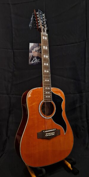 Eko Ranger XII VR EQ Naturel 12 Snarig Elektro Akoestische Dreadnought Gitaar