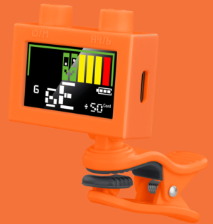 Cherub LETU Oplaadbare Clip-On Tuner Oranje