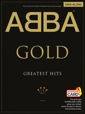 ABBA Gold: Greatest Hits Singalong – P/V/G Songbook incl. Audio Online