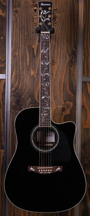 Ibanez Artwood AW391RCE Elektro Akoestische Dreadnought met Massief Sparren Top