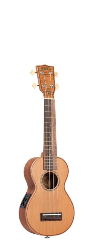 Mahalo Master Series MM1E Elektro Akoestische Sopraan Ukulele Volledig Massief Incl. Gigbag