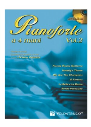 Pianoforte a 4 Mani Vol.2 – Piano 4-handig incl. CD