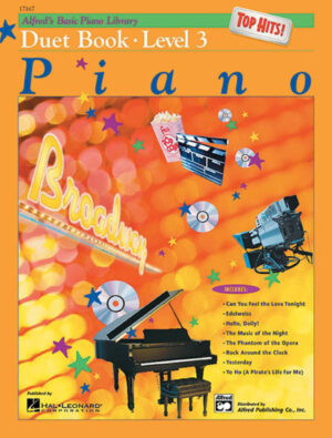 Alfred's Basic Piano Library Top Hits Duet 3 Piano 4-handig