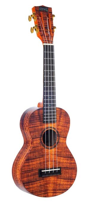 Mahalo Artist Elite Flame Koa Concert Ukulele Incl. Gigbag