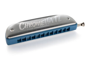Hohner Chrometta 12 Color Edition Chromatische Mondharmonica in C/G Incl. Luxe Etui