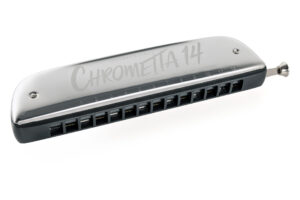 Hohner Chrometta 14 Color Edition Chromatische Mondharmonica in C Incl. Luxe Etui