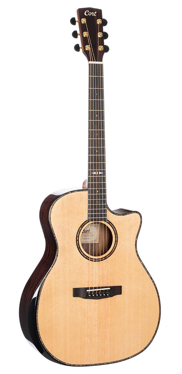 Cort Grand Regal GA PF Bevel Elektro Akoestische Grand Auditorium Gitaar