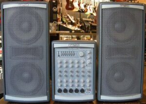 Kustom Profile System Two 300-Watt 5-Channel PA System | Complete Portable PA-installatie