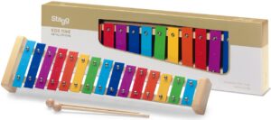 Stagg META-K15 RB Klokkenspel 2 Octaven 15 kleurrijke klankstaven