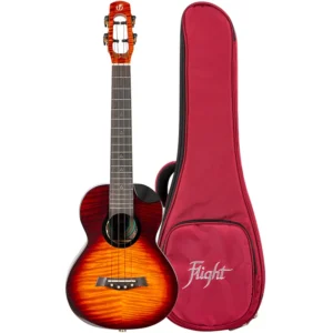 Flight Navigator EQ-A Tenor Ukulele All Solid Flamed Maple & Rosewood Incl. Gigbag