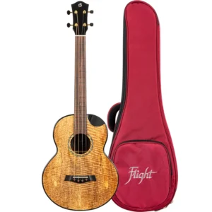 Flight Maia Steel String Baritone EQ-A Elektro Akoestische Bariton Ukulele Incl. Gigbag