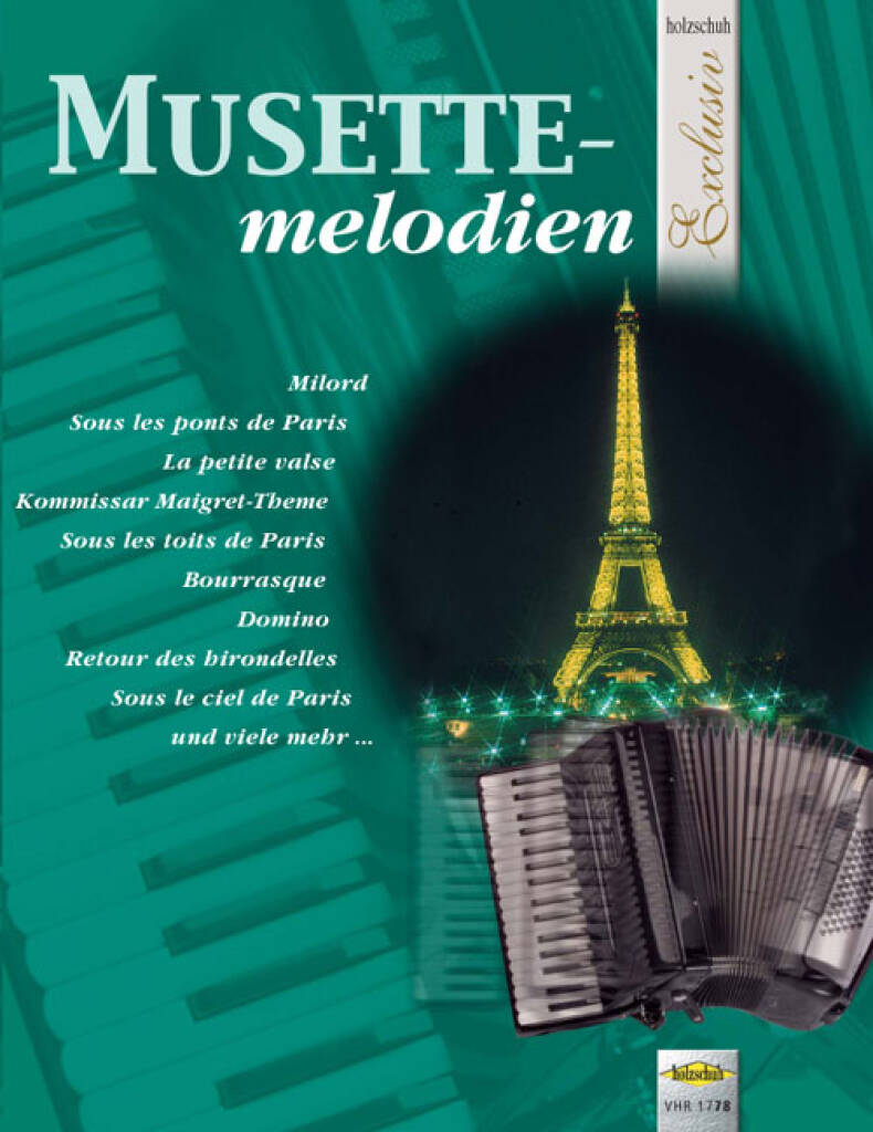 Musette Melodien voor Accordeon Franse Musette Klassiekers