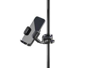 K&M Universele Smartphonehouder met Flexibele Klem past op alle statieven