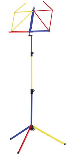 K&M Opvouwbare Muziek Lessenaar 100 serie Kleur Rainbow
