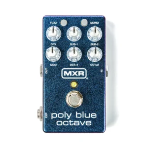 MXR Poly Blue Octave Polyfoon Octave Fuzz met Modulatie