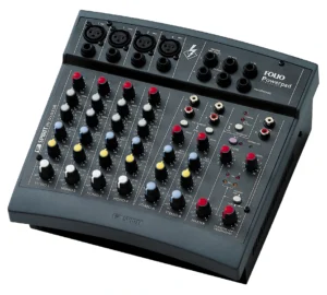 Soundcraft Spirit Powerpad Compacte 10 Kanaals 2x30 Watt Powermixer Occasion Z.G.A.N