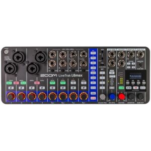 ZOOM LiveTrak L6max – 12-Kanaals Digitale Mixer en Multitrack Recorder