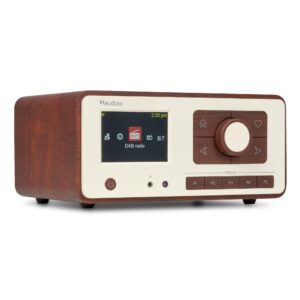 Internet Radio with DAB+ Wood met Bluetooth