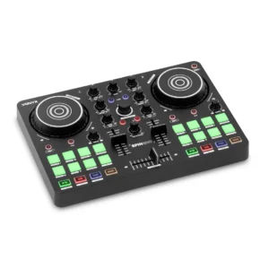 Vonyx DJ Dual Midi Controller Virtual DJ Spin 200