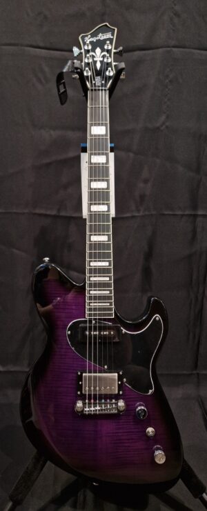 Hagström Adina Purple Burst Elektrische Gitaar