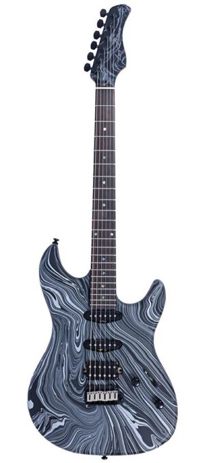 Sire Larry Carlton S7 SW Elektrische Gitaar Black Swirl
