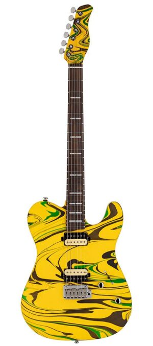 Sire Larry Carlton T7 SW Yellow Swirl Elektrische Gitaar