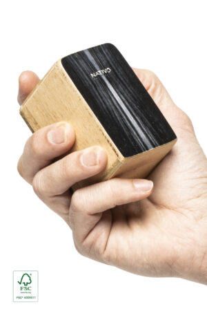 Nativo NATI-SHK-BK Mini Cajon Shaker Black – Houten Shaker