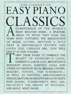 The Library of Easy Piano Classics – 129 Bekende Klassieke Melodieën voor Piano