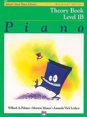 Alfred's Basic Piano Library Theory Book Level 1B