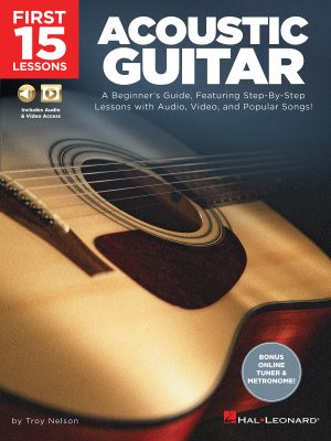 First 15 lessons acoustic guitar