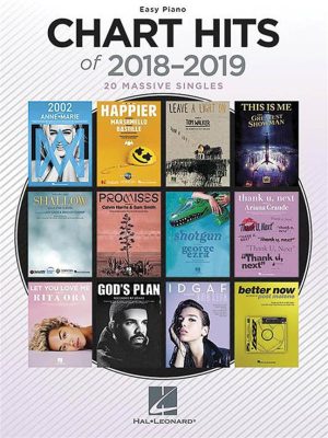 charthits of 2018-2019 easy piano